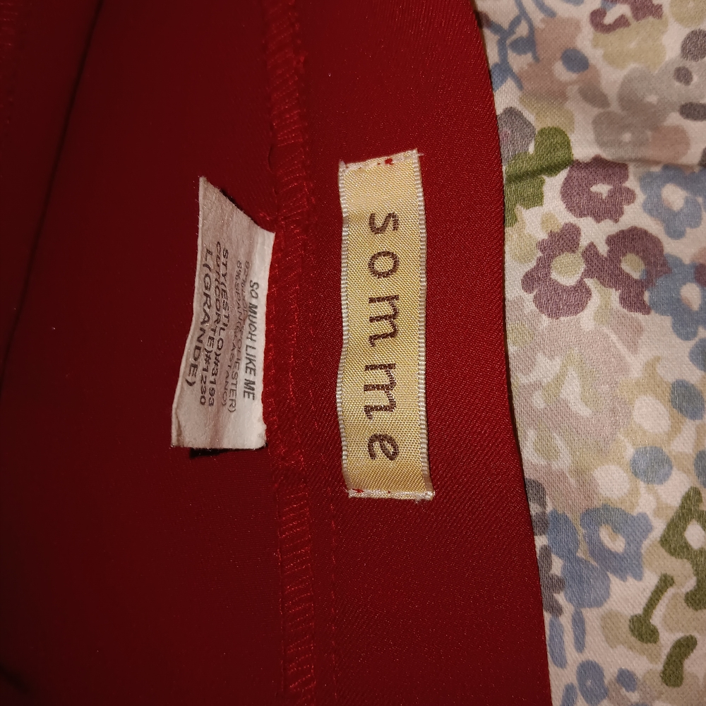 Somme Red Dress